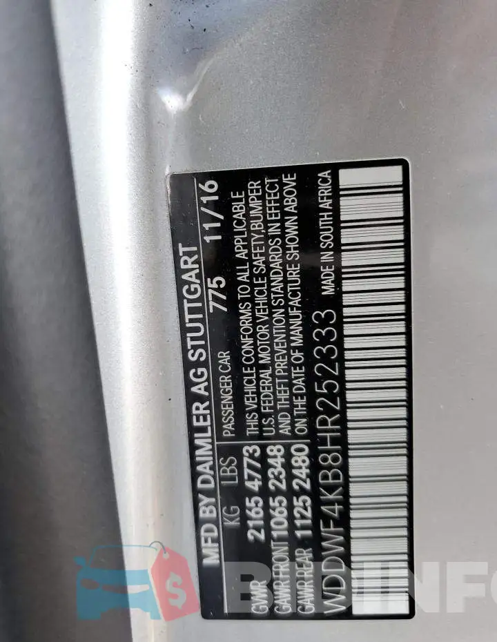 WDDWF4KB8HR252333 Photo# 12