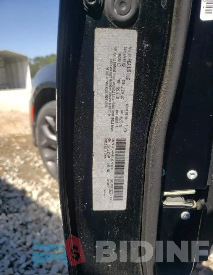 2C3CDXHG8KH566910 Photo# 12