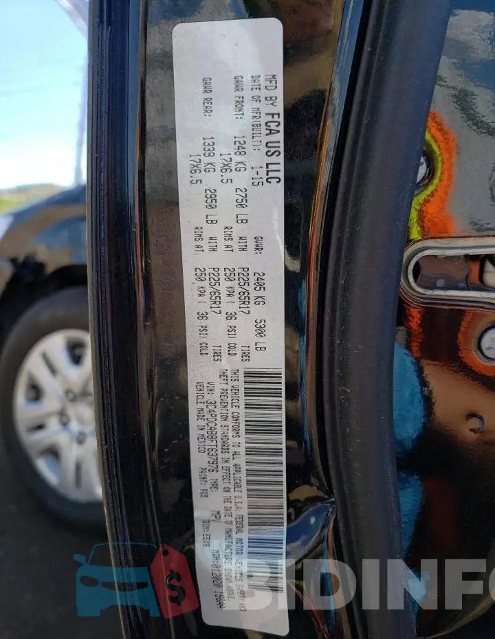 3C4PDCAB8FT637976 Photo# 13