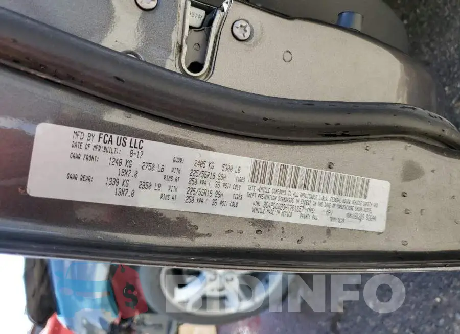 3C4PDCGB3HT701657 Photo# 13