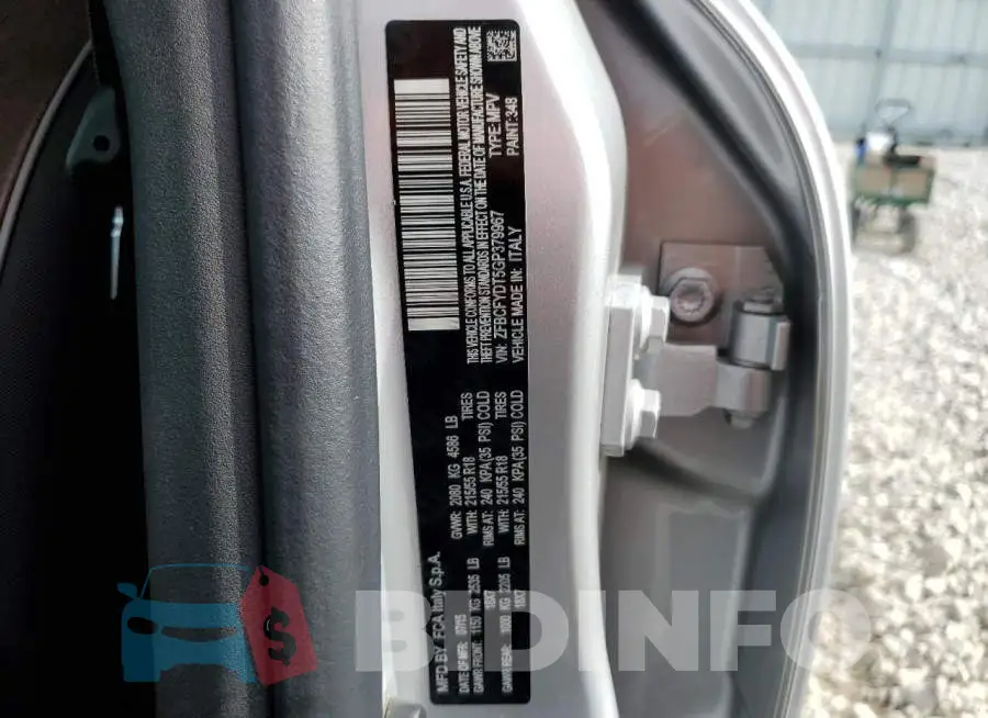 ZFBCFYDT5GP379967 Photo# 12
