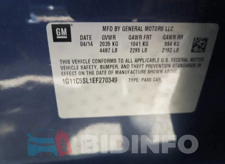 1G11C5SL1EF270349 Photo# 10