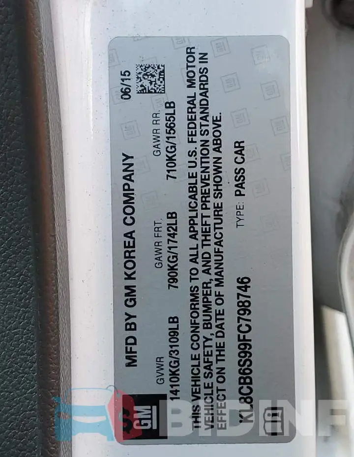 KL8CB6S99FC798746 Photo# 12