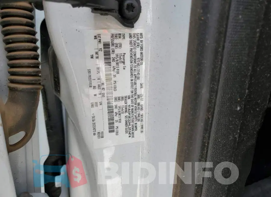 1FADP3E22HL253474 Photo# 12
