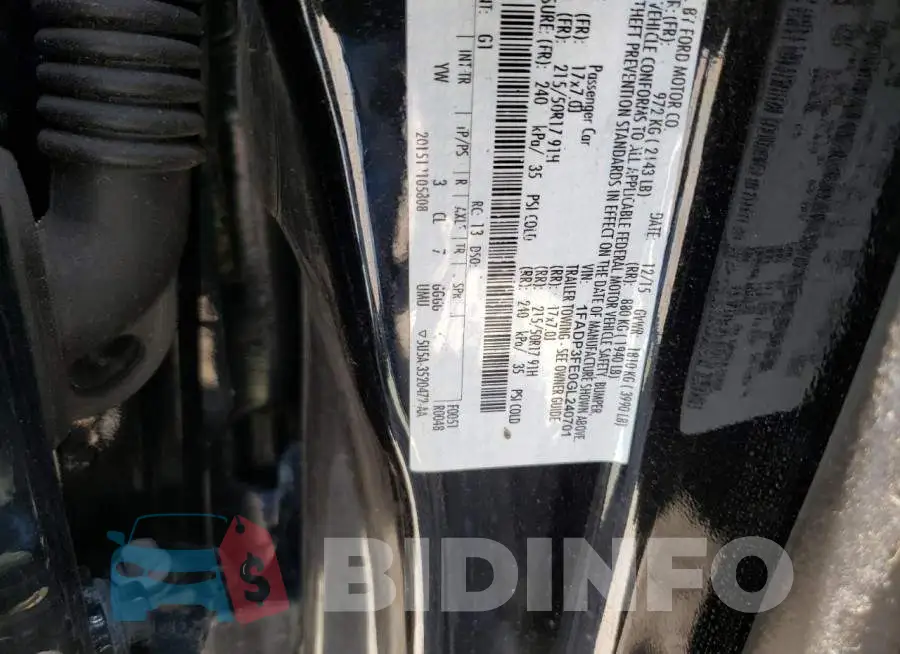 1FADP3FE0GL240701 Photo# 12