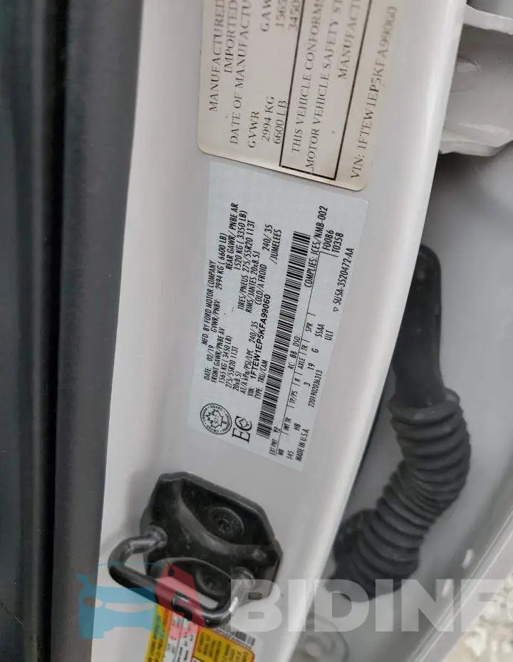 1FTEW1EP5KFA99060 Photo# 12