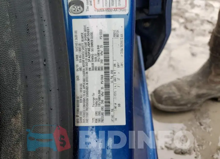 3FADP4EJ6KM150691 Photo# 13