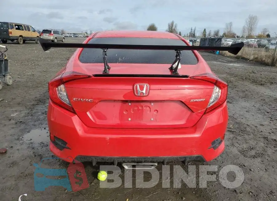 2HGFC2F84MH536303 Photo# 6