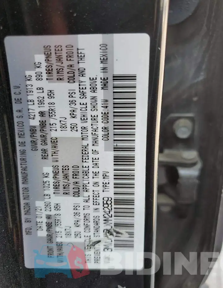 3MVDMABLXMM242959 Photo# 12