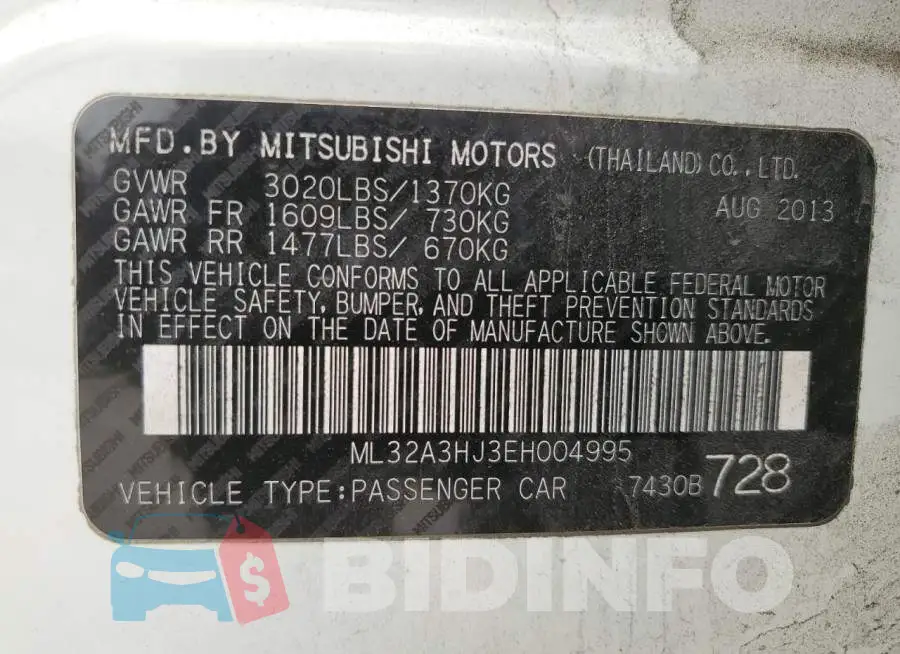 ML32A3HJ3EH004995 Photo# 13