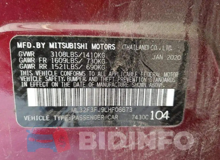 ML32F3FJ9LHF06673 Photo# 13