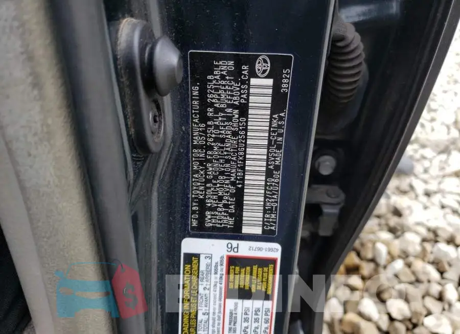 4T1BF1FK8GU256150 Photo# 12