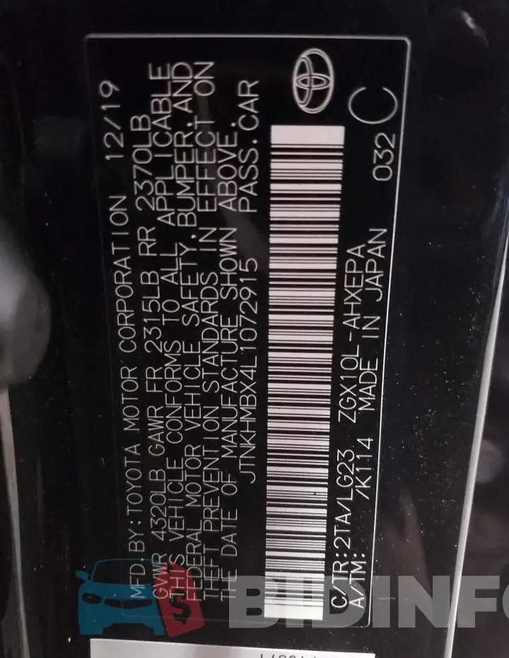 JTNKHMBX4L1072915 Photo# 12