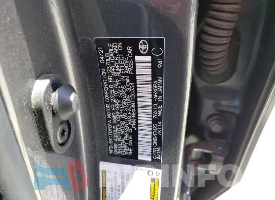 JTNKHMBX4M1120334 Photo# 12