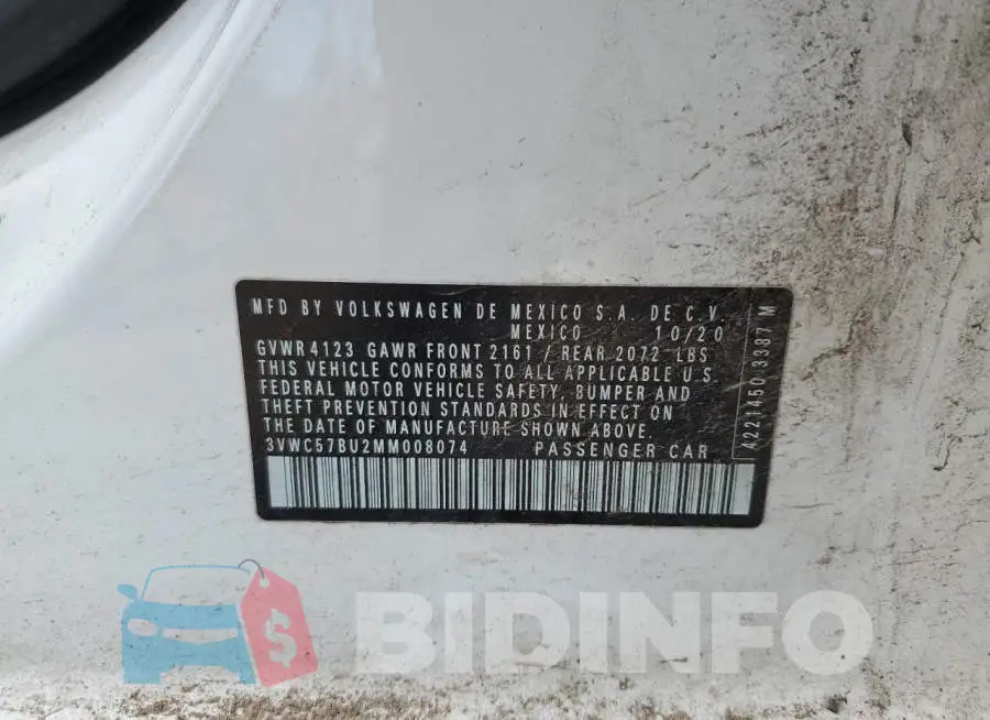 3VWC57BU2MM008074 Photo# 12