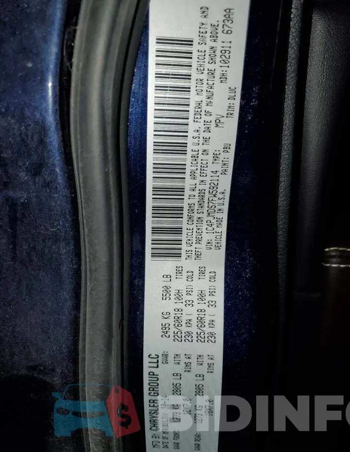 1C4PJMDS7FW592114 Photo# 13