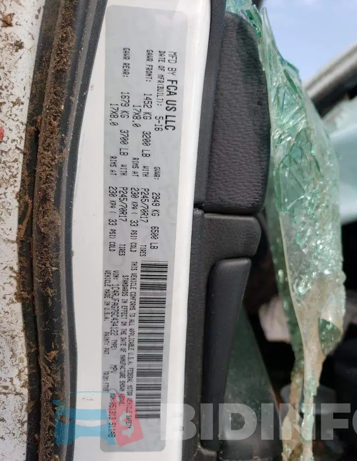 1C4RJFAG7GC434122 Photo# 12