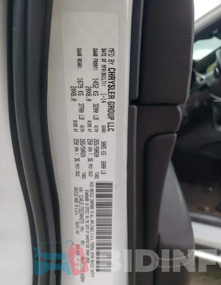 1C4RJFJT5EC404272 Photo# 13
