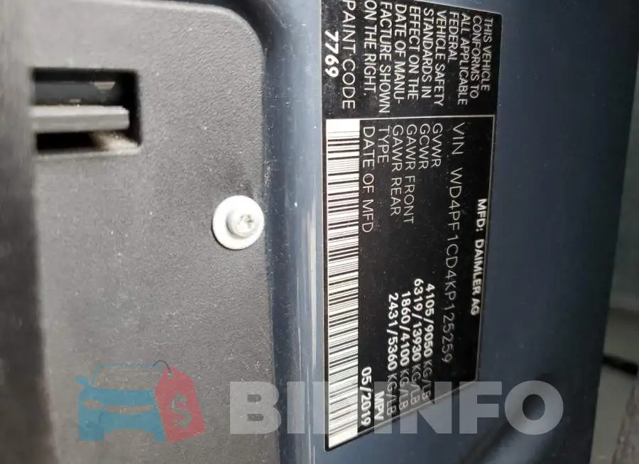 WD4PF1CD4KP125259 Photo# 13