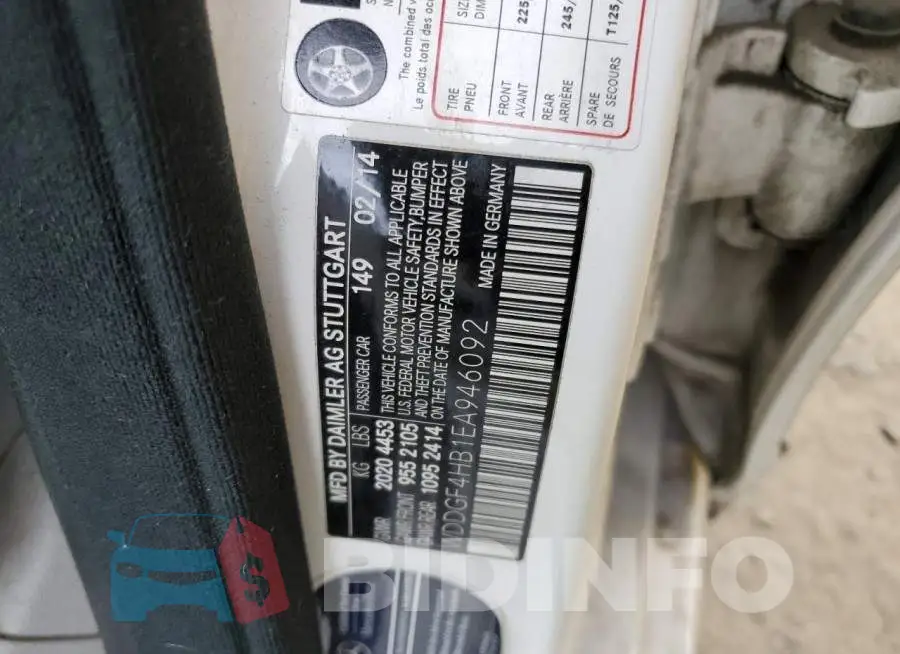 WDDGF4HB1EA946092 Photo# 12