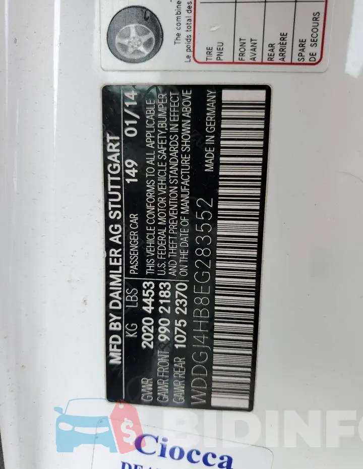 WDDGJ4HB8EG283552 Photo# 12