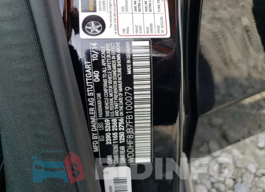 WDDHF8JB7FB100079 Photo# 12