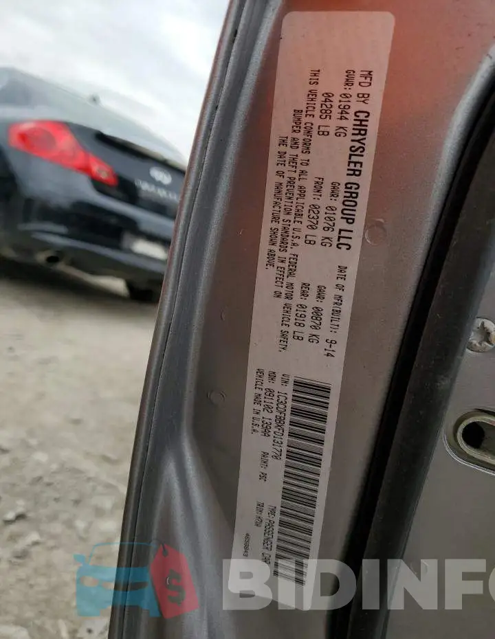 1C3CDFBBXFD131770 Photo# 13