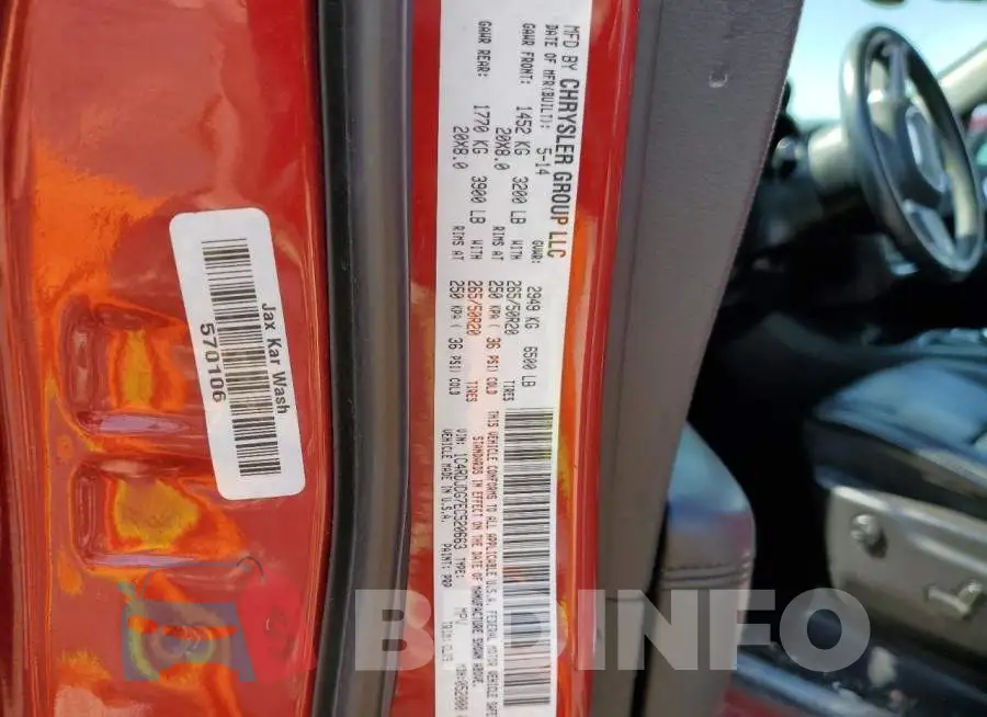1C4RDJDG7EC520663 Photo# 13