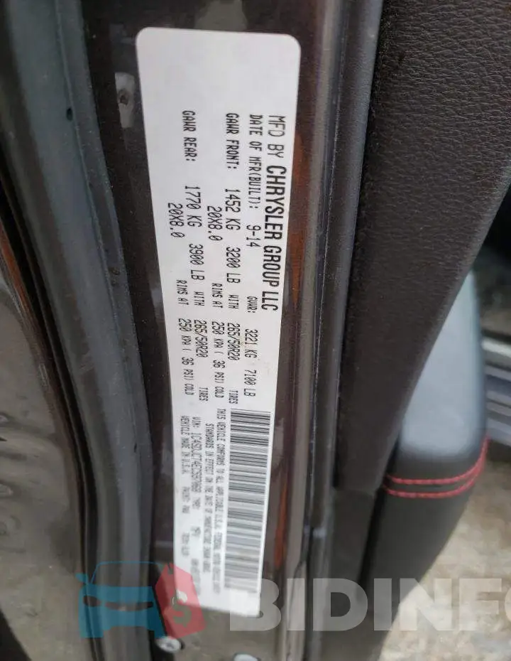1C4SDJCT4EC597068 Photo# 12