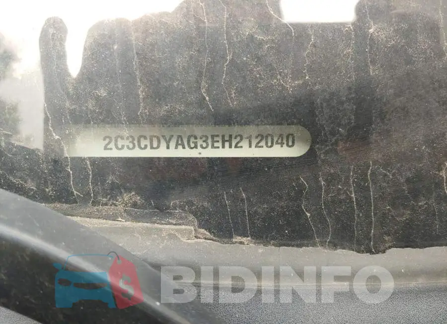 2C3CDYAG3EH212040 Photo# 10