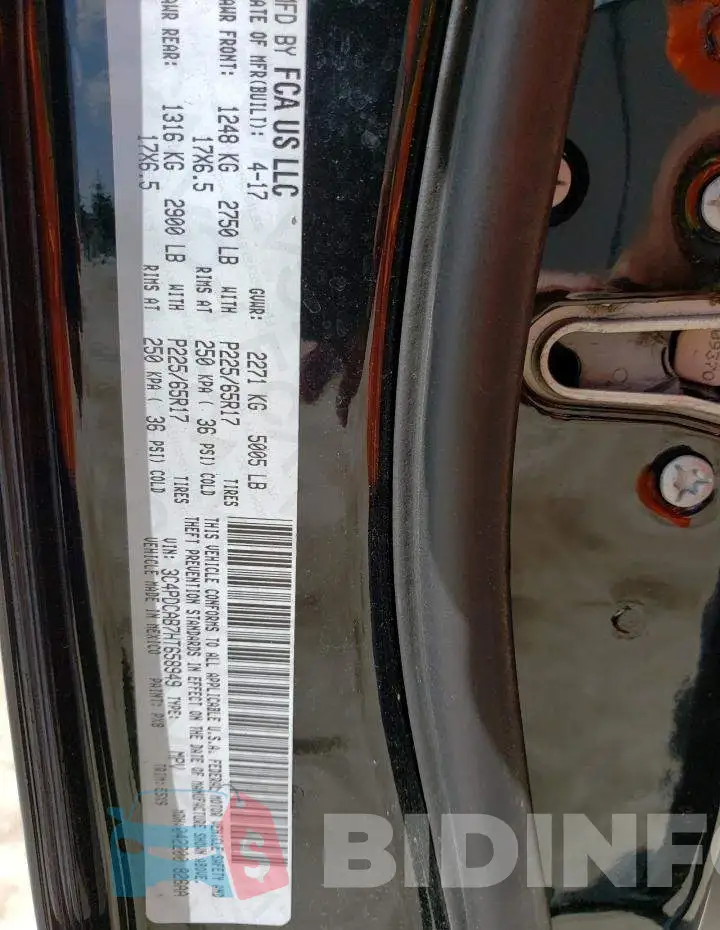 3C4PDCAB7HT658949 Photo# 12