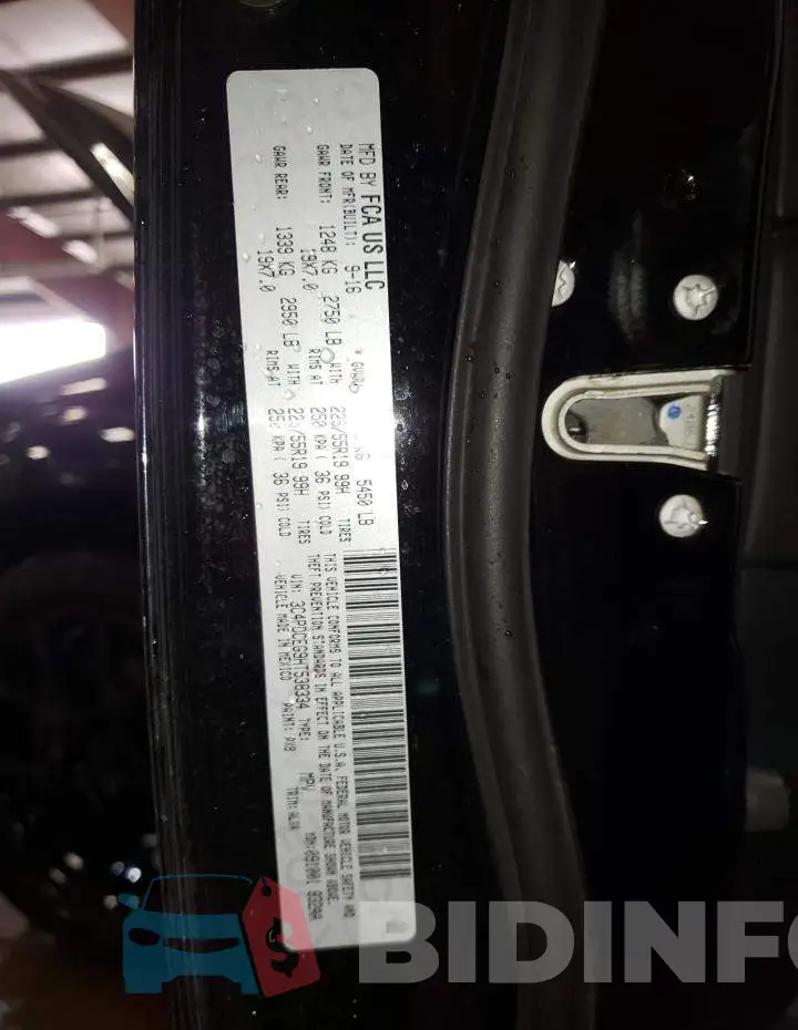 3C4PDCEG9HT538334 Photo# 14