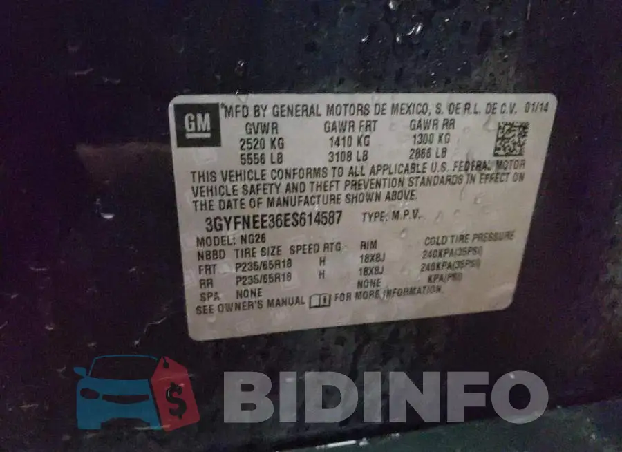 3GYFNEE36ES614587 Photo# 13