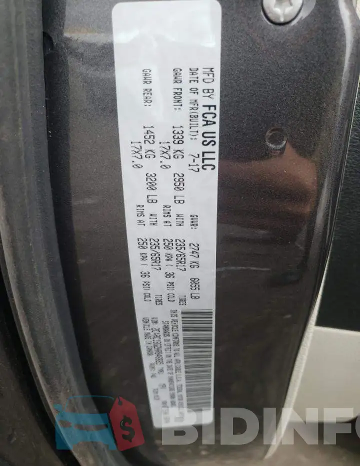 2C4RC1BG2HR846825 Photo# 13