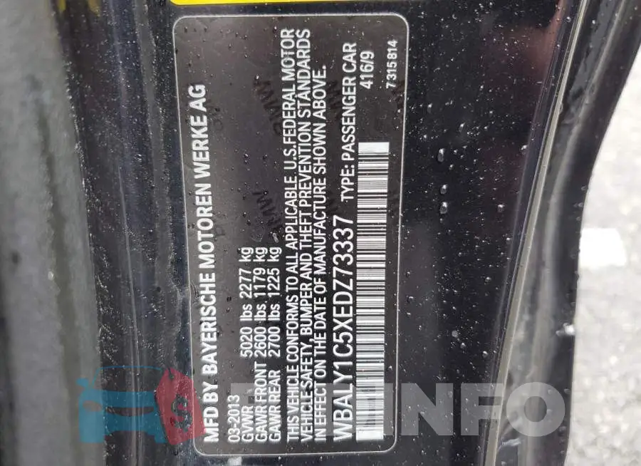 WBALY1C5XEDZ73337 Photo# 12