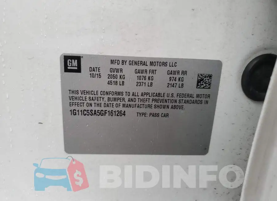 1G11C5SA5GF161264 Photo# 10