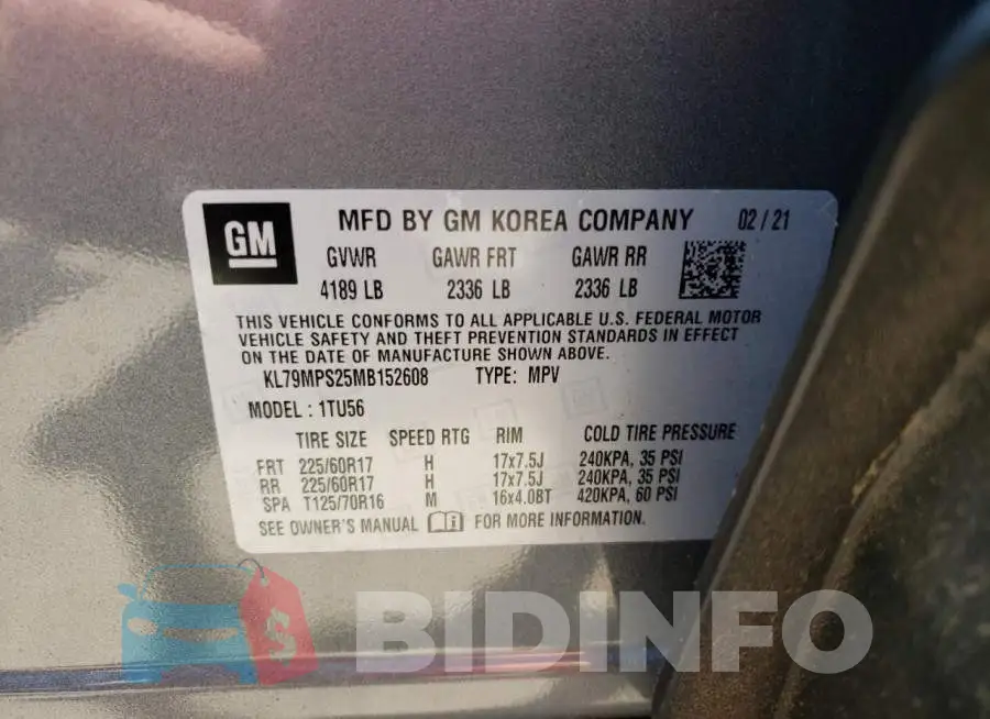 KL79MPS25MB152608 Photo# 13