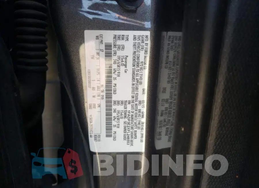 1FADP3E2XFL248553 Photo# 12