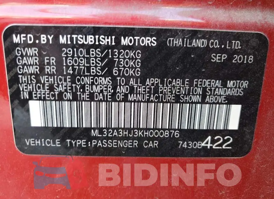 ML32A3HJ3KH000876 Photo# 12