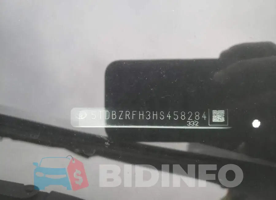 5TDBZRFH3HS458284 Photo# 13