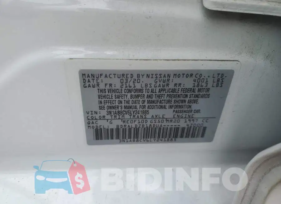3N1AB8CV6LY241885 Photo# 12