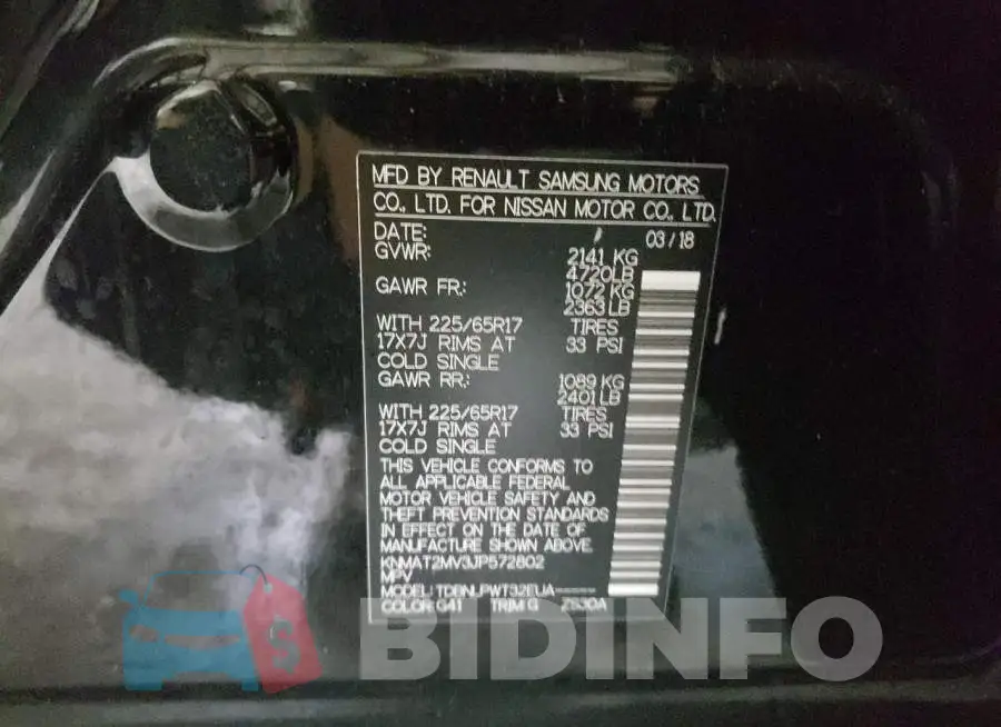 KNMAT2MV3JP572802 Photo# 13