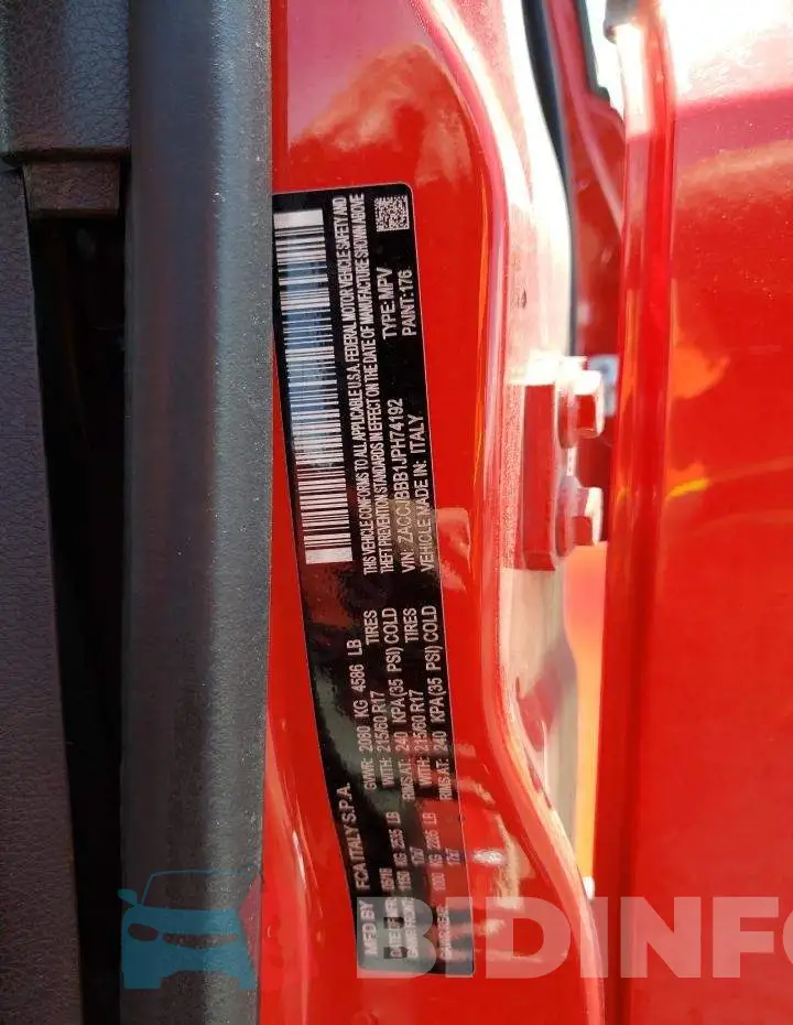 ZACCJBBB1JPH74192 Photo# 13