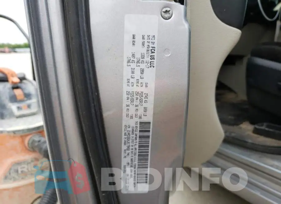 2C4RDGBGXJR179458 Photo# 13
