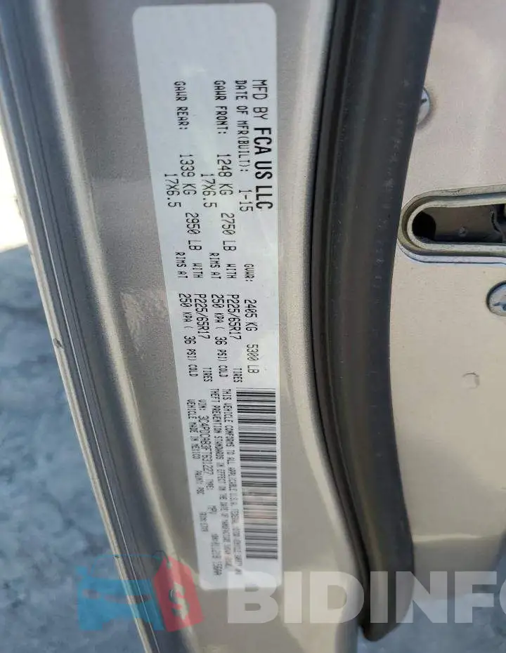 3C4PDCAB3FT631227 Photo# 12