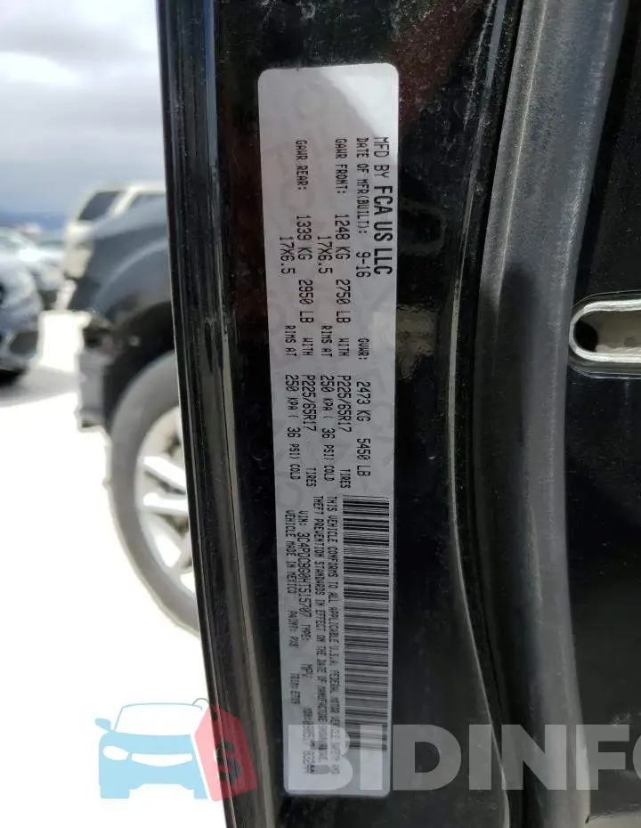 3C4PDCBG0HT515707 Photo# 14