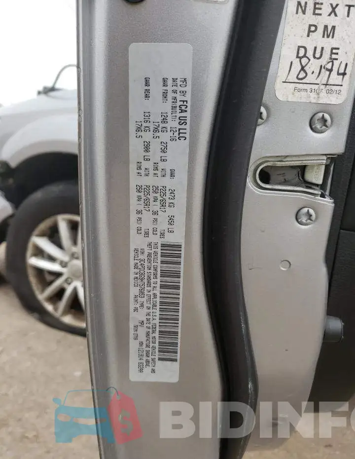 3C4PDCBG9HT576053 Photo# 13