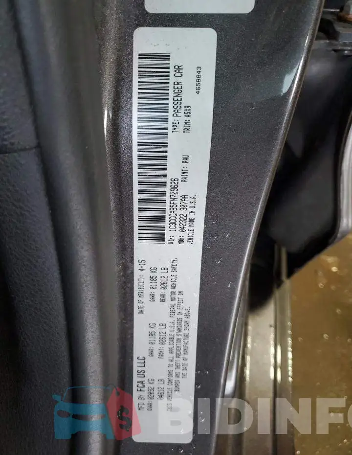 1C3CCCAB5FN709626 Photo# 12