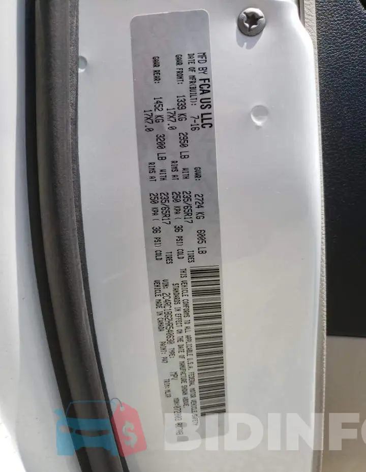 2C4RC1BG2HR540630 Photo# 14