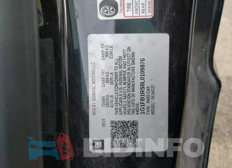 1G1FB1RS0L0109876 Photo# 12